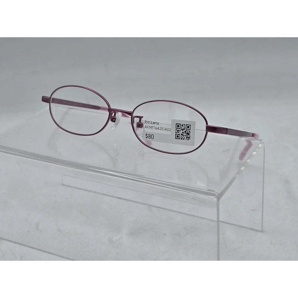 Jins Pink Kids Eyeglass‎ Frames 46.8 - 15.2-139 - 28 AKMF16A351A02 - SITS ASKEW